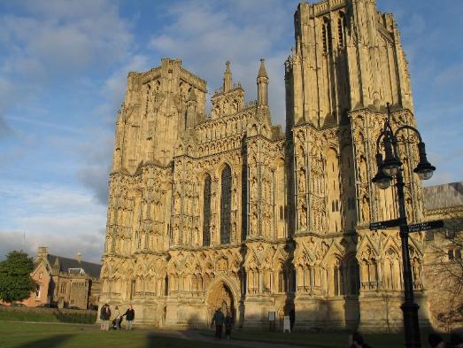 Wells' beautiful cathedral \"Highlight\"